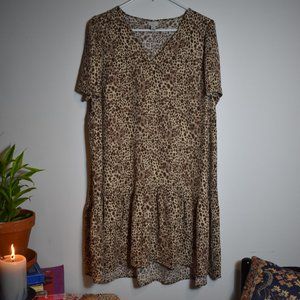 Animal Print Dress